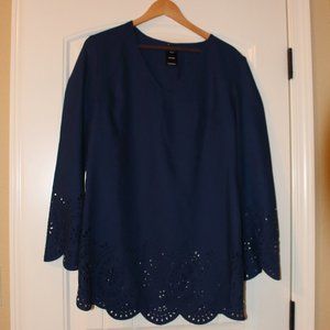 Catalina Coverup - Navy Sz Med